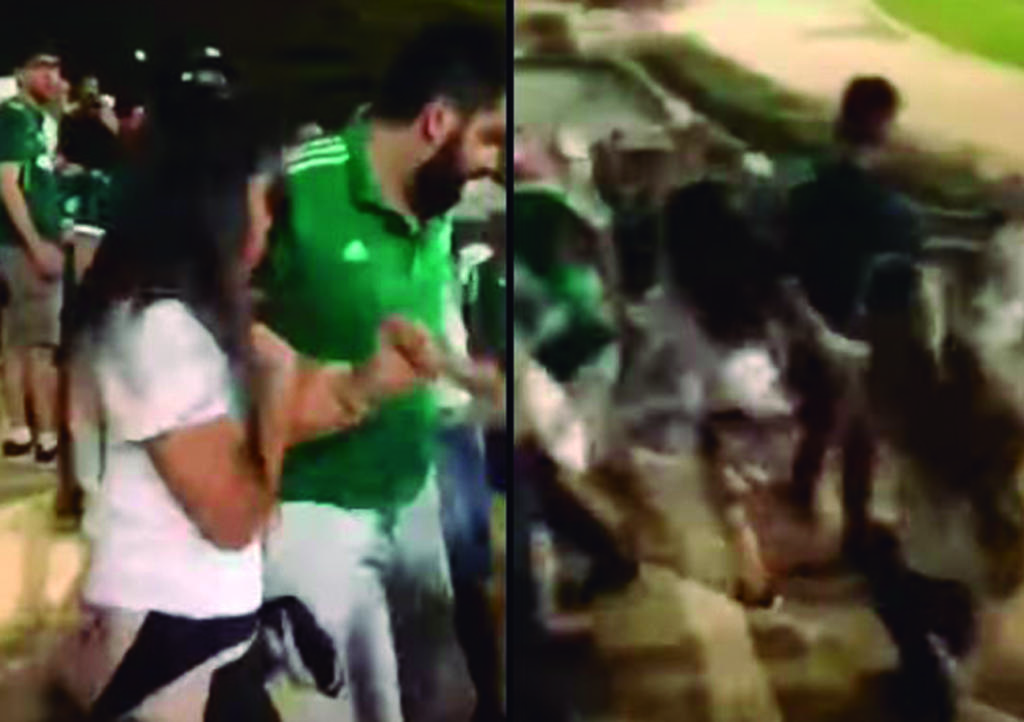 Video: Corren con golpes a aficionada rival de su área en gradas