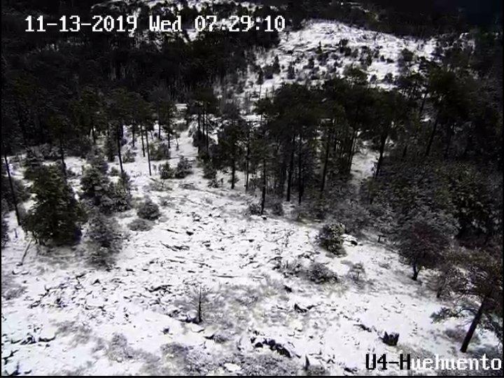 Lluvia, nieve y aguanieve cubren a Durango