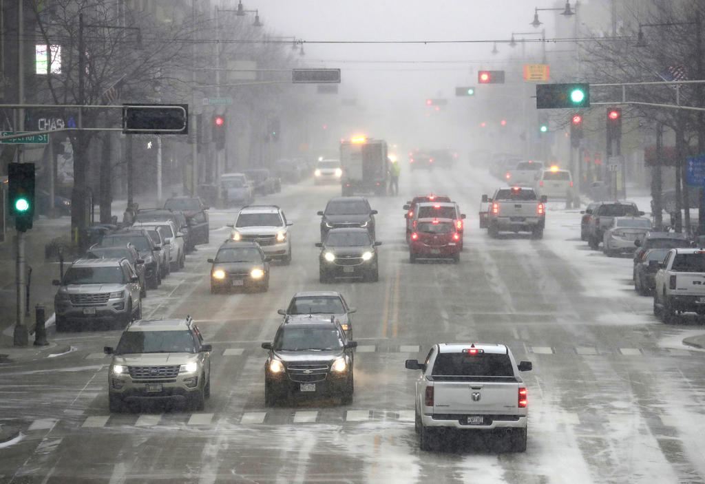 Masa de aire frío rompe récords en el noreste de EUA