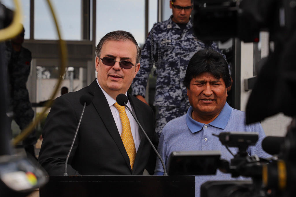 Enviará Ebrard informe a Senado sobre llegada de Morales a México