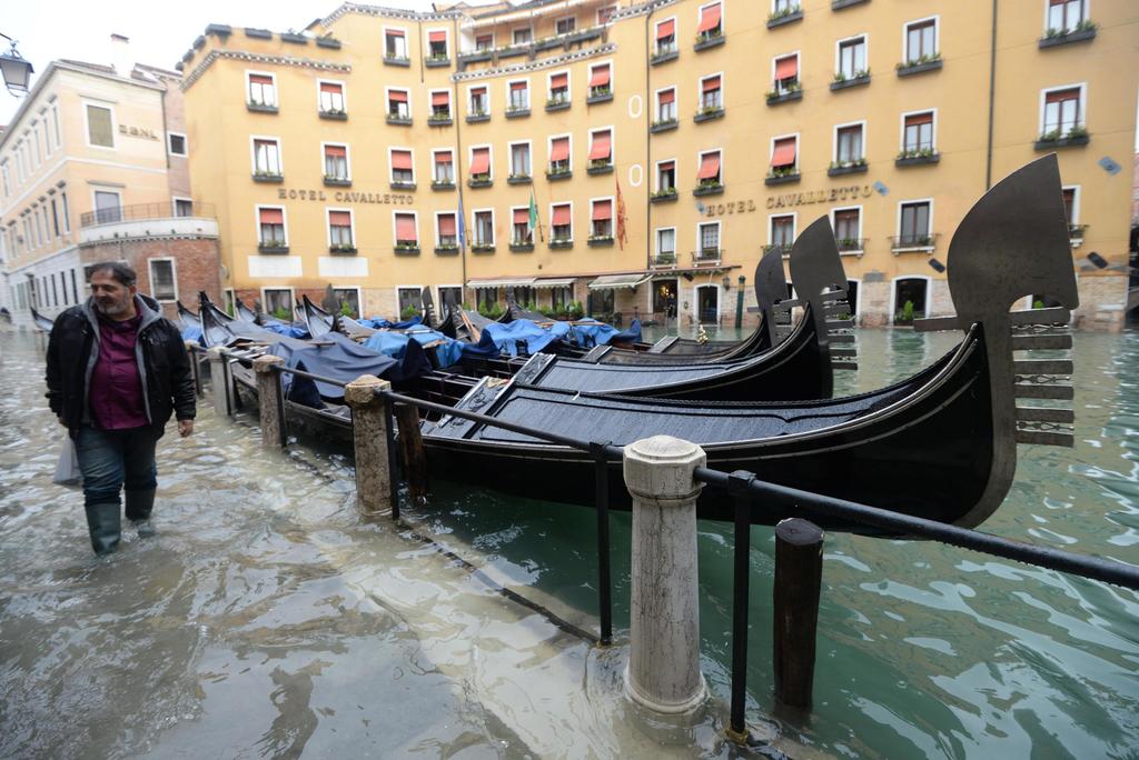 Continúa Venecia atenta a la evolución de la marea por las inundaciones