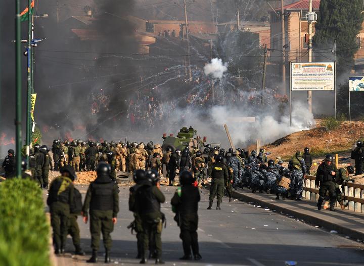 Protestas en Bolivia dejan cinco muertos