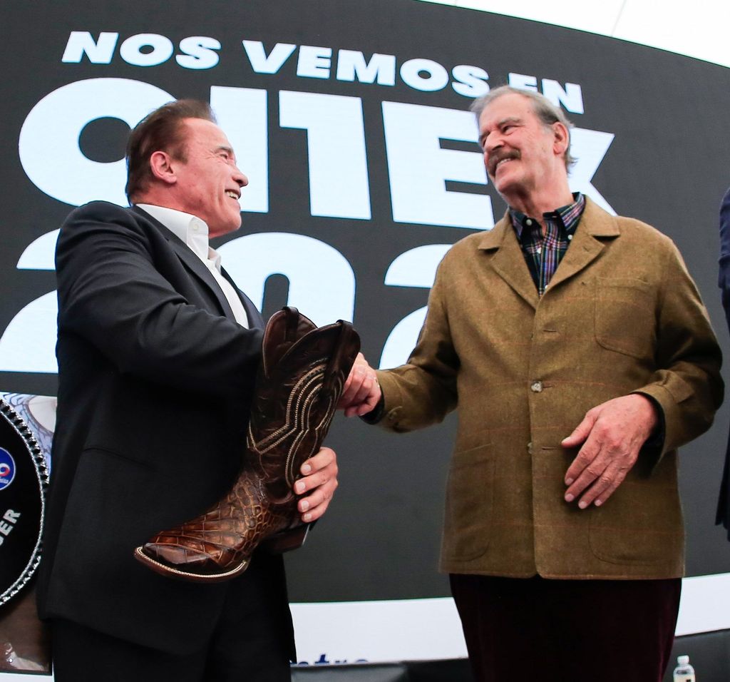 Vicente Fox inspiró a Schwarzenegger