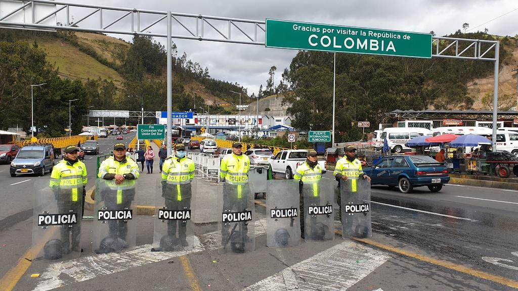 Gobierno de Colombia ordena cierre de fronteras por huelga nacional
