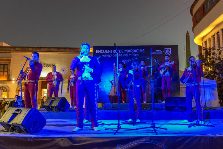 Mariachis celebran el Día del Músico