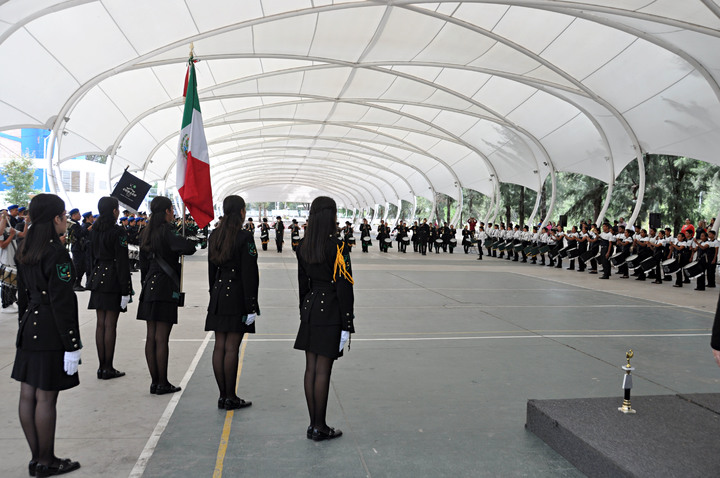 Realizan un Concurso de Bandas de Guerra