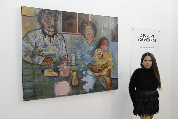 Michelle Galaviz presenta ‘A imagen y semejanza’