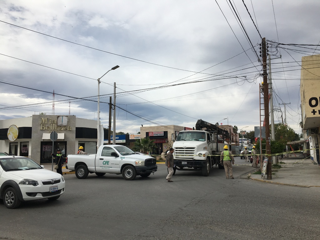 Se quedan sin luz durante seis horas en  Centro de Gómez Palacio