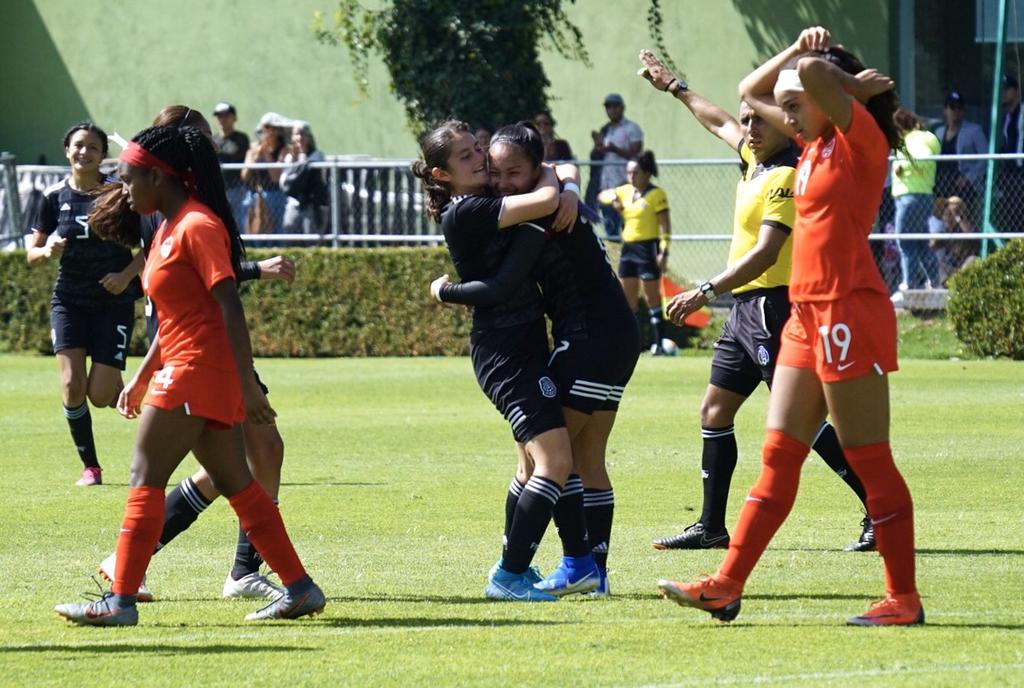 'Tri' Femenil Sub-17 vence 3-1 a Canadá en juego amistoso