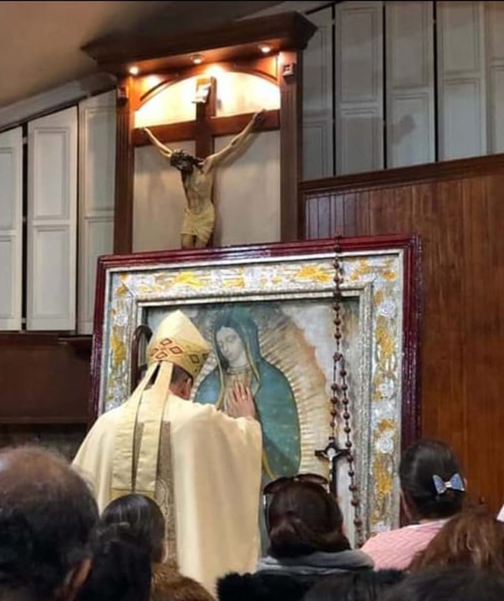 Llevan imagen de Virgen a El Salto