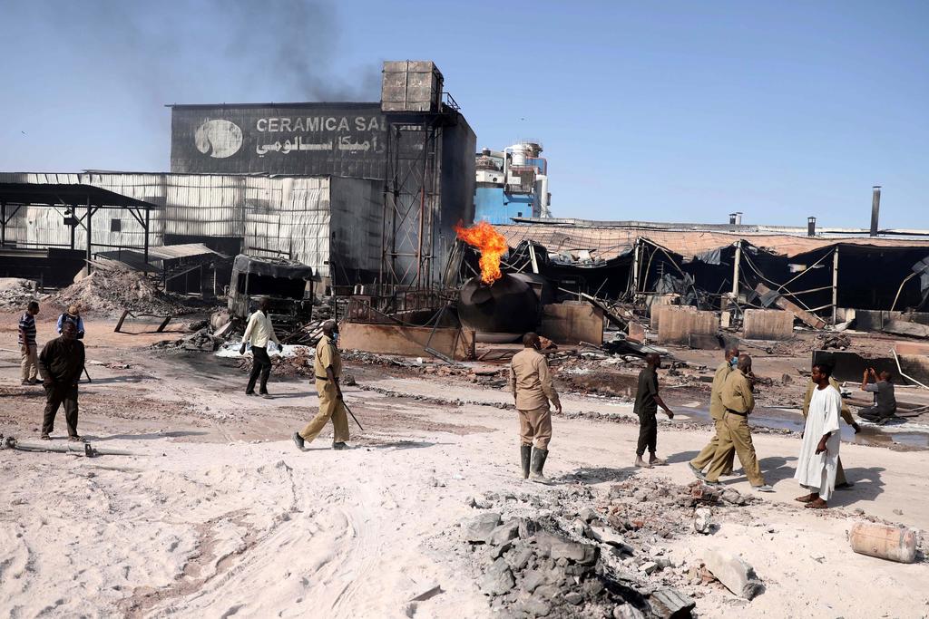 Incendio en fábrica de Jartum deja al menos 23 muertos