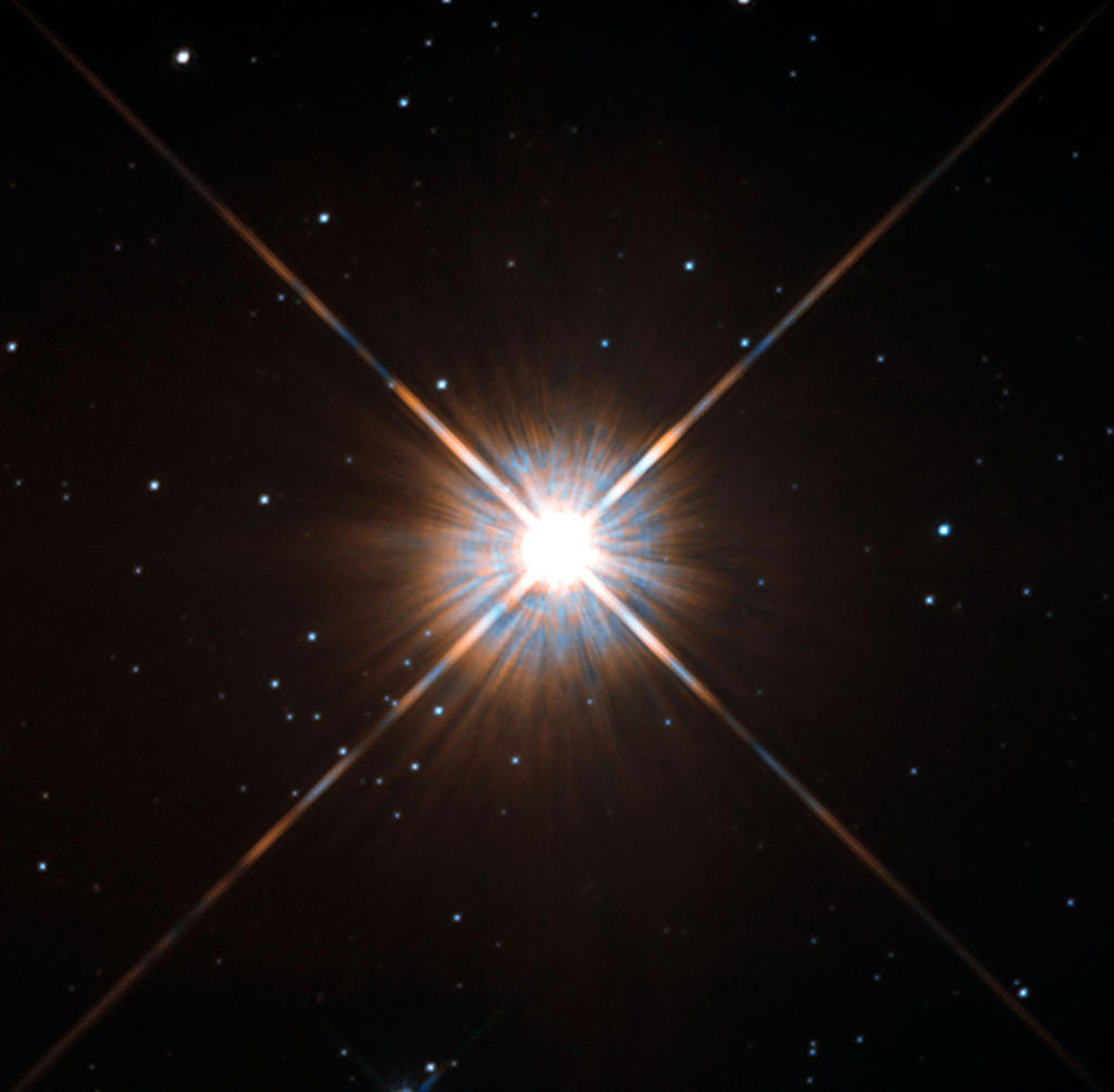 Encuentran una estrella que fulgura millones de veces más fuerte que el Sol