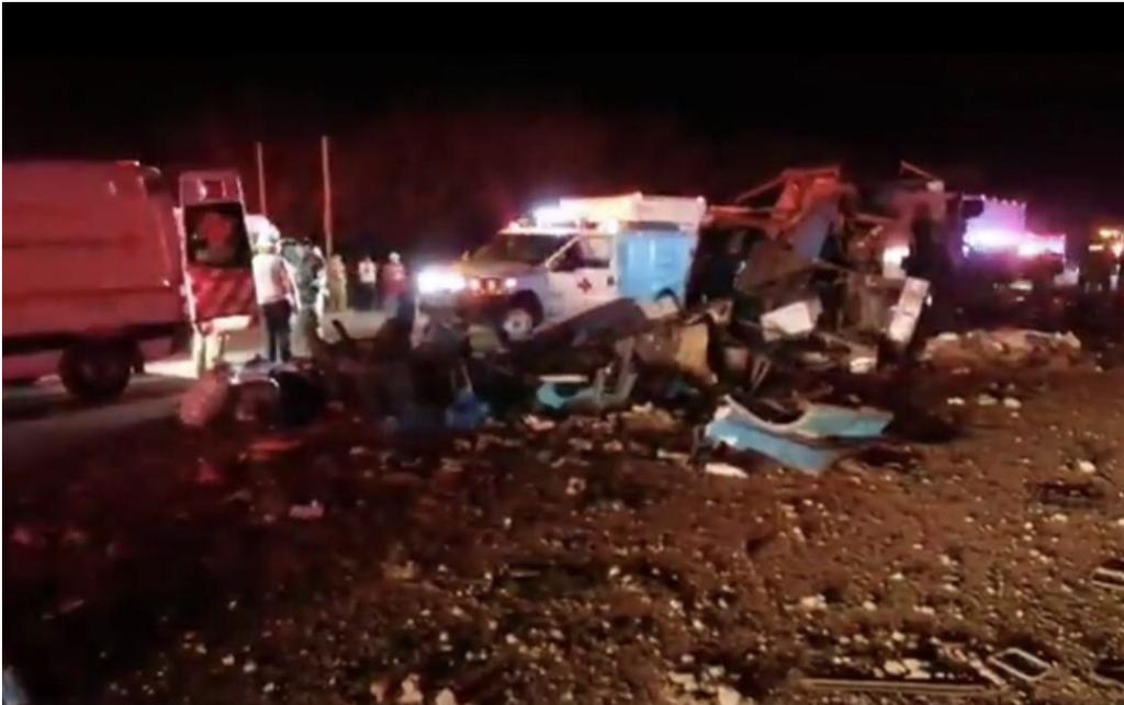 Reportan accidente carretero en Chihuahua; mueren al menos 10 personas