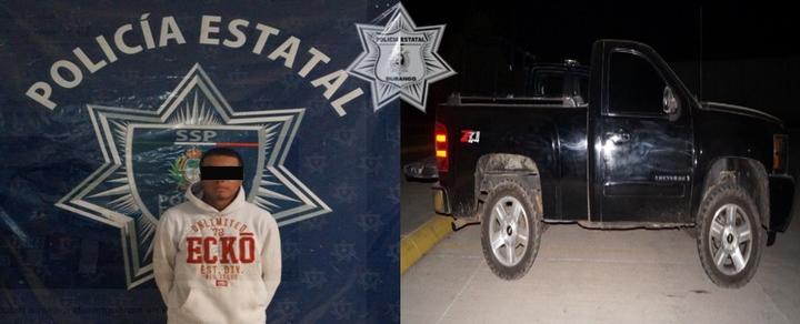 Abrió una camioneta y lo cacharon