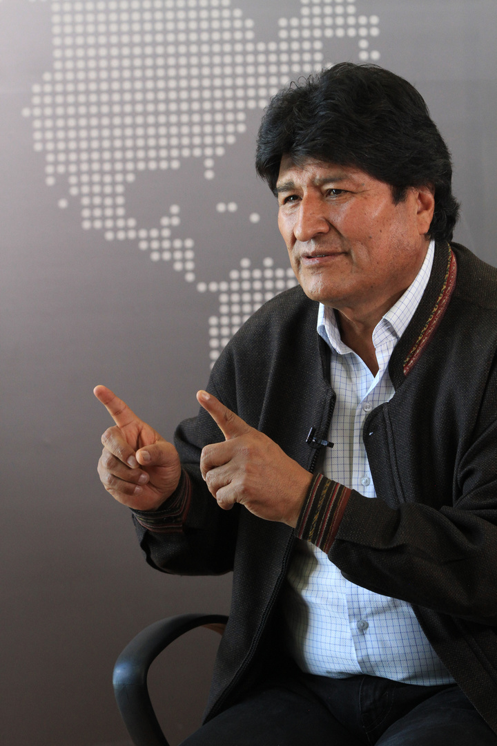MAS nombra a Evo Morales jefe de campaña