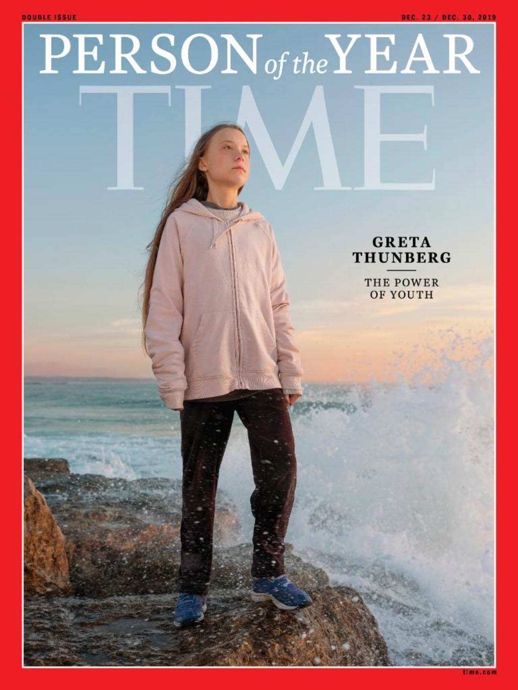 Greta Thunberg, nombrada 'Persona del Año 2019' por la revista Time