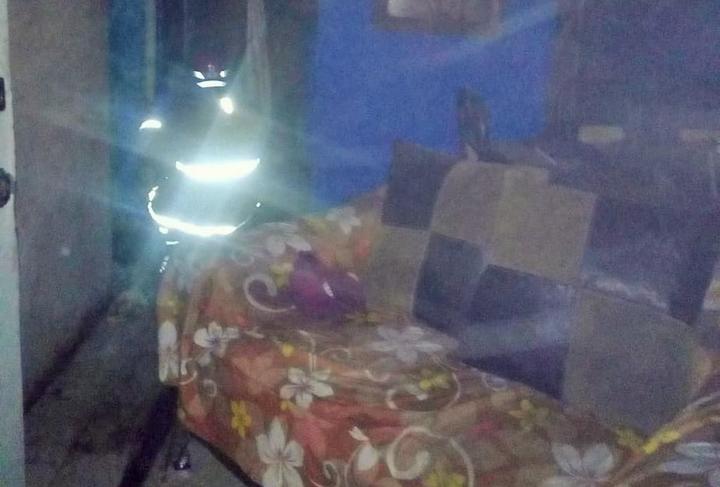 Despertaron con un incendio en la casa