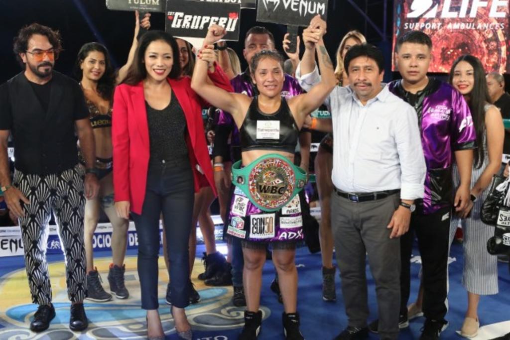 'Lupita' retiene su campeonato Consejo Mundial de Boxeo