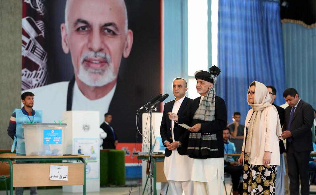 Ashraf Ghani, actual presidente, lidera resultados de elecciones en Afganistán