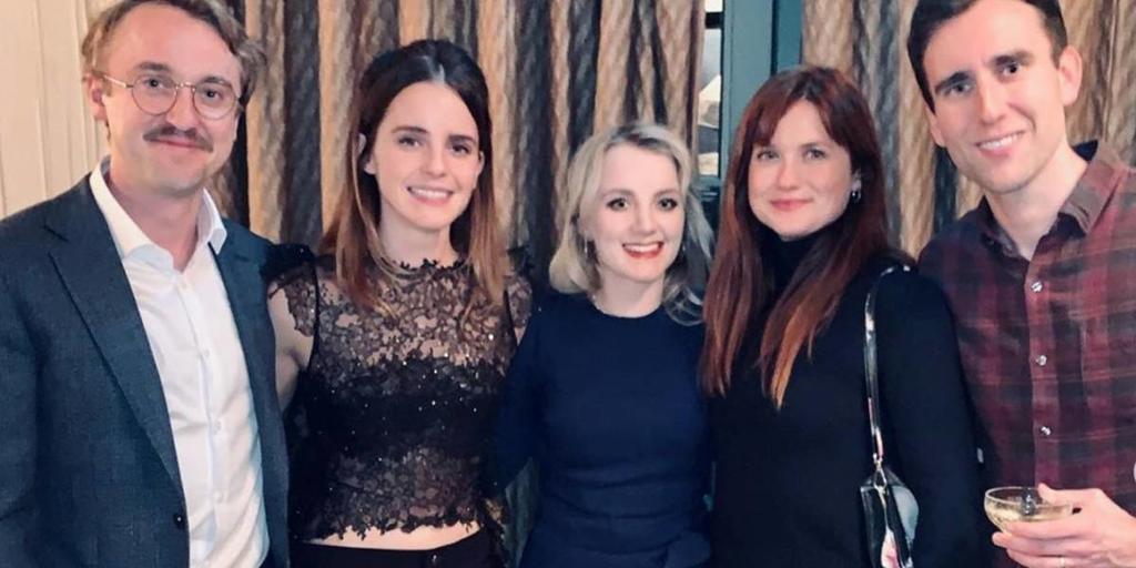 Reencuentro navideño del elenco de 'Harry Potter'