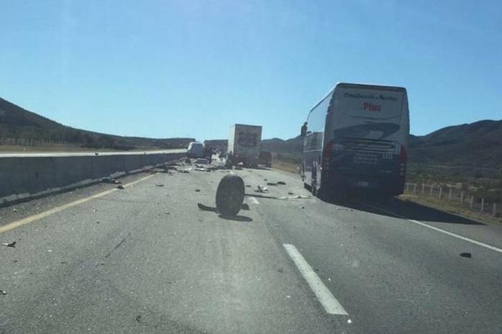 Choque dejó dos lesionados