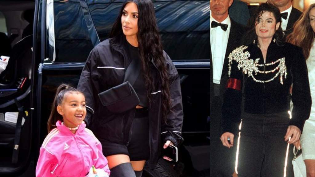 Kim y Kanye le obsequian a North West costosa chaqueta de Michael Jackson