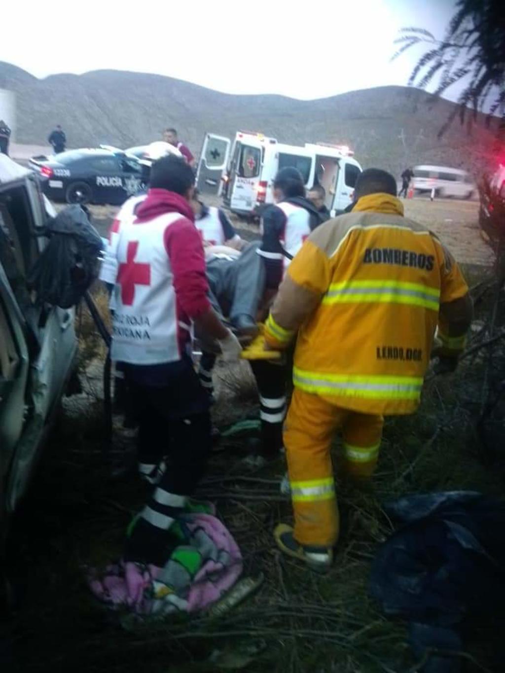 Identifican a los cuatro fallecidos tras volcadura en Lerdo