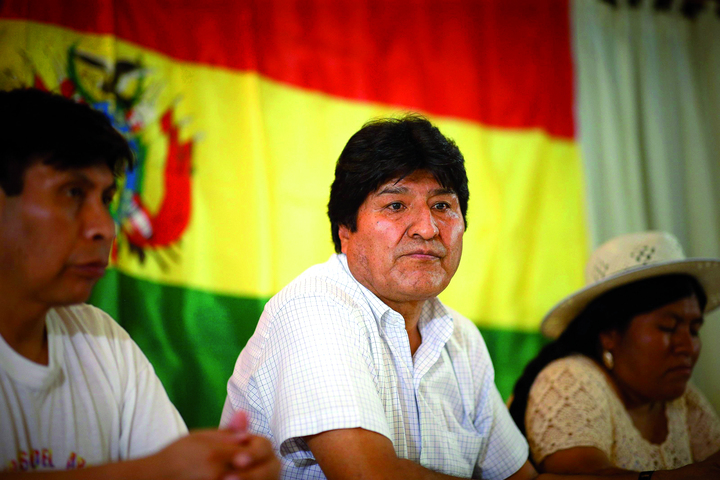 Prepara Evo Morales movilización masiva
