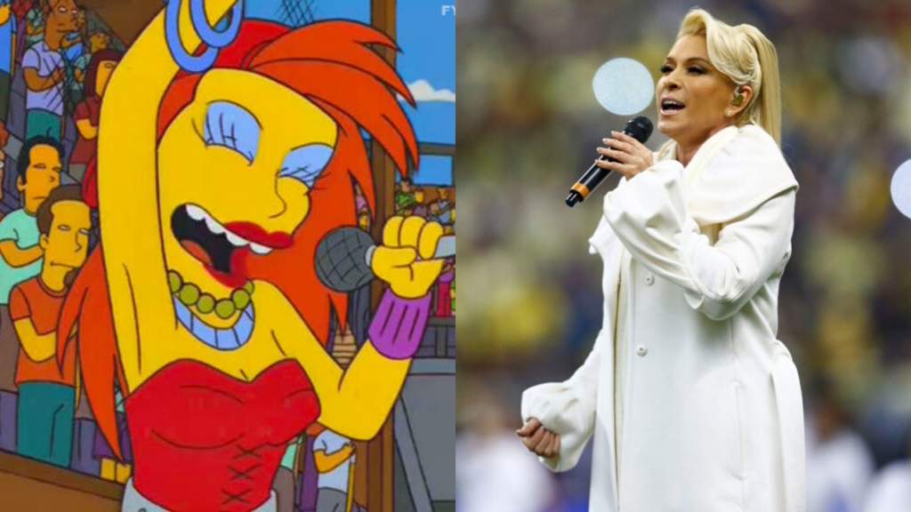 Yuri cantando el Himno Nacional en el Estadio Azteca desata memes