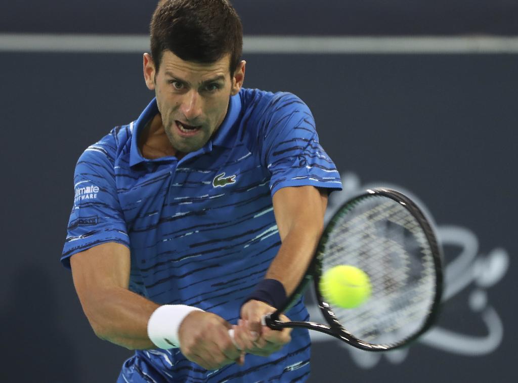 Novak Djokovic se declara listo para su debut en la ATP Cup