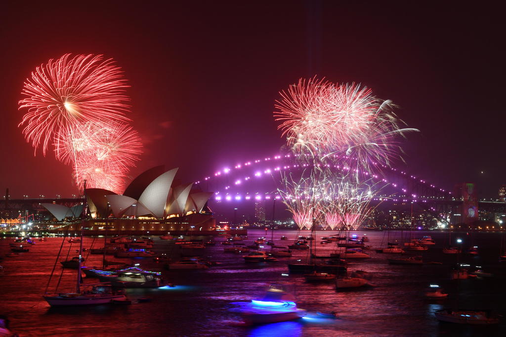 Países de la región de Asia Pacífico ya celebran la llegada de 2020