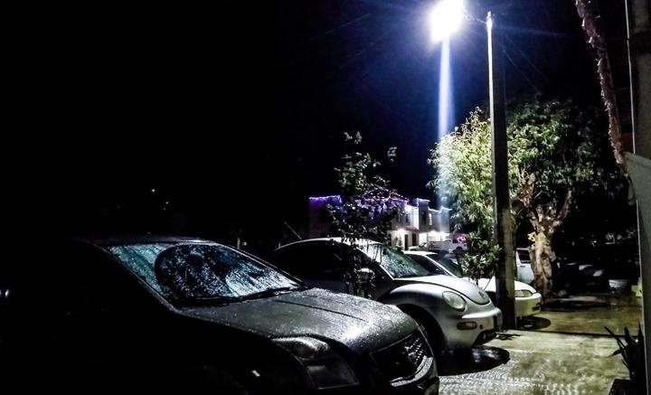 Reportan aguanieve en zonas de Guadalupe Victoria