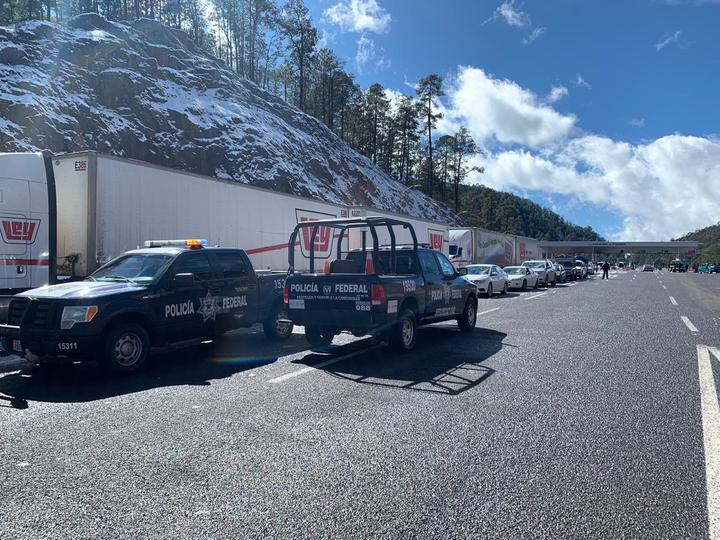 Abren vías Durango-El Salto; piden manejar con precaución