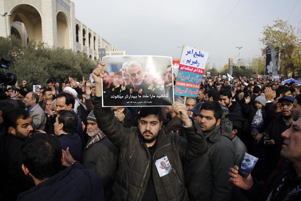 Irak y Siria condenan asesinato del general iraní Qasem Soleimani