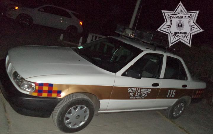 'Taxi' de Chihuahua traía marihuana en la cajuela