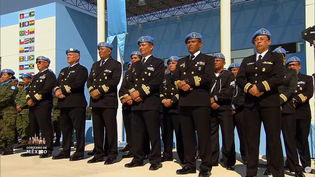 Inaugura AMLO centro de entrenamiento para cascos azules en Edomex