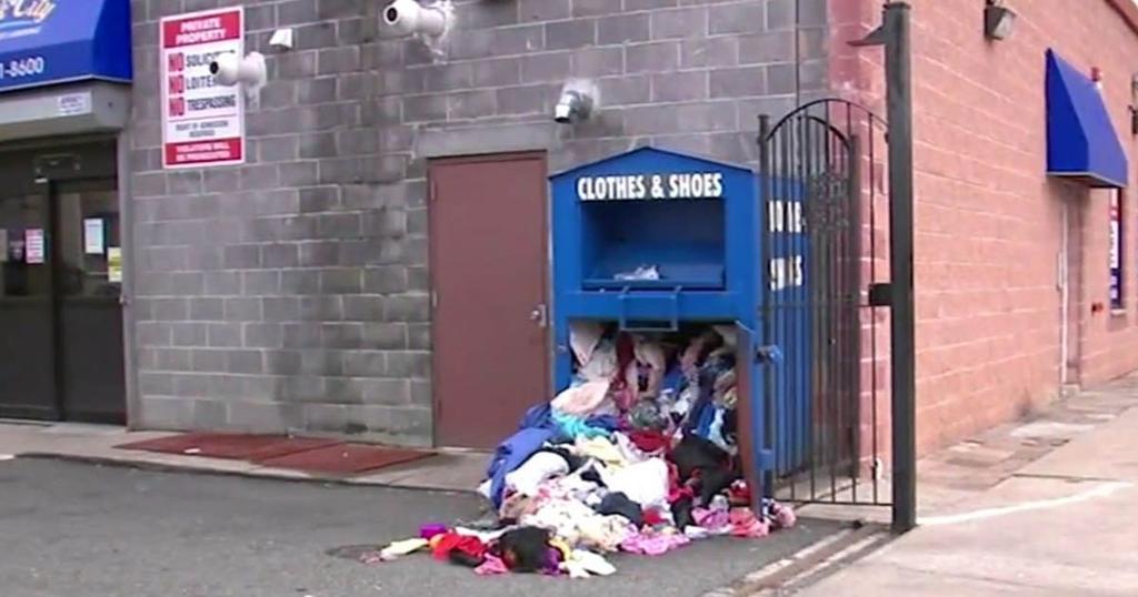 Mujer estuvo atrapada 3 días en un contenedor de ropa