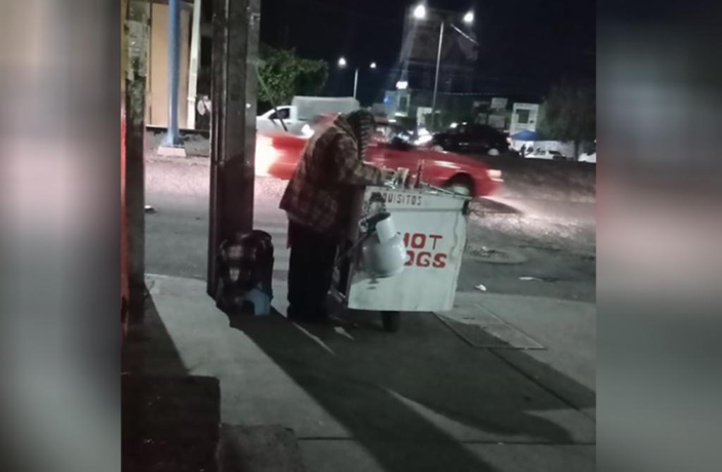 Abel no vendía ningún hot dog en Querétaro y así lo ayudaron en redes