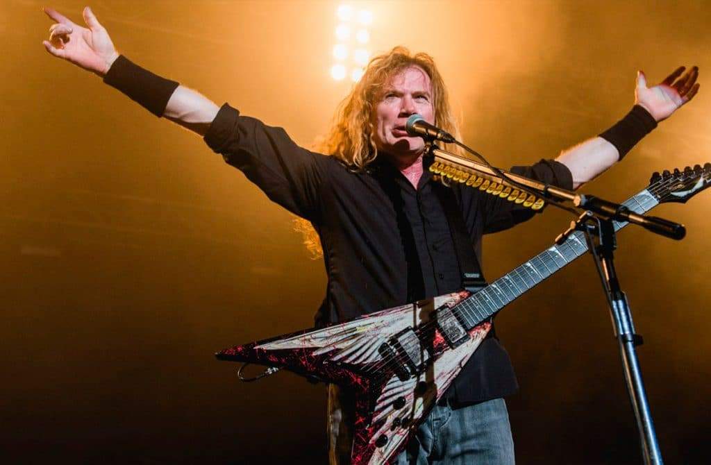 Dave Mustaine vuelve a los escenarios tras vencer al cáncer