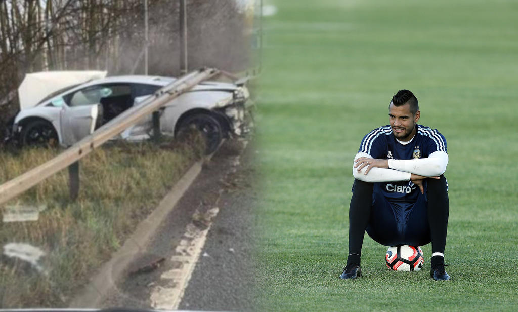 Sergio Romero sufre aparatoso accidente