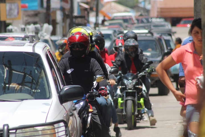 Al corralón, 22 motos en Gómez