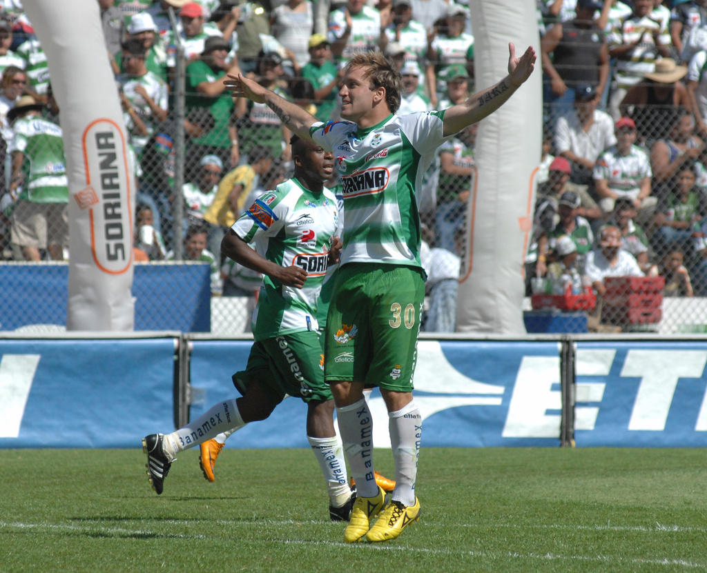 Matías Vuoso muestra sus sentimientos hacía Santos Laguna