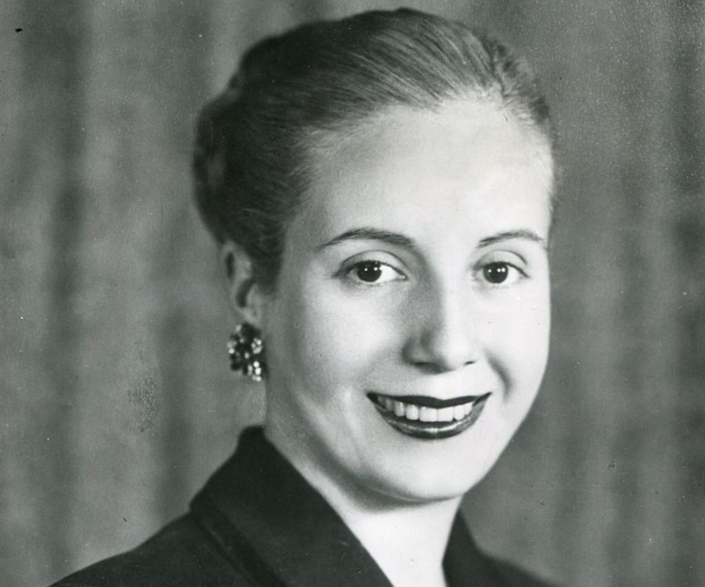 1919: Nace Eva Perón, histórica dirigente política y actriz argentina