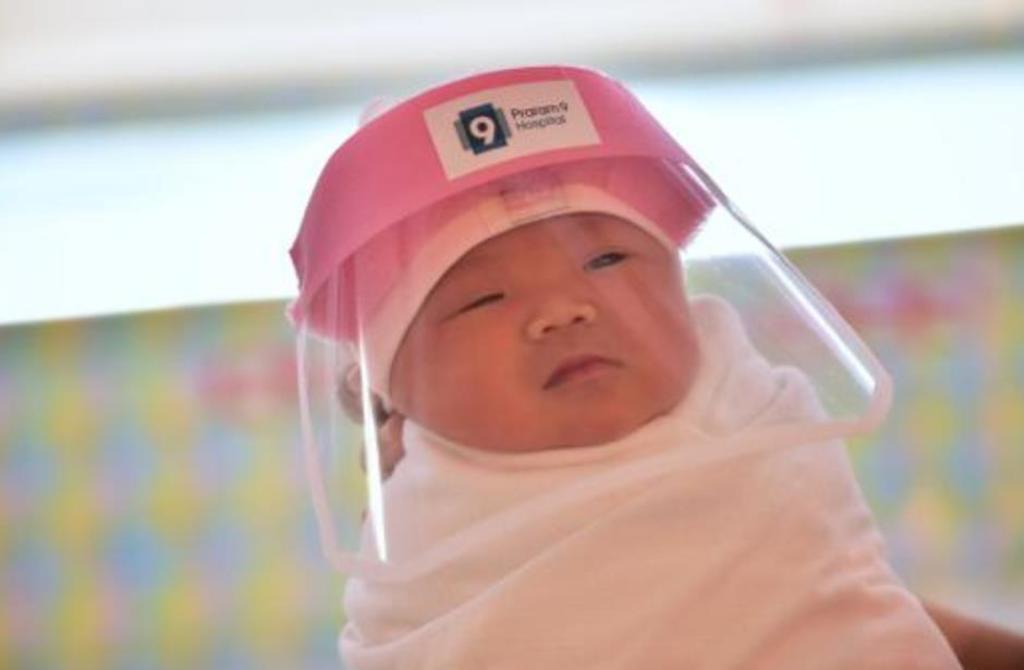 Recién nacidos en de Chihuahua son protegidos con caretas médicas