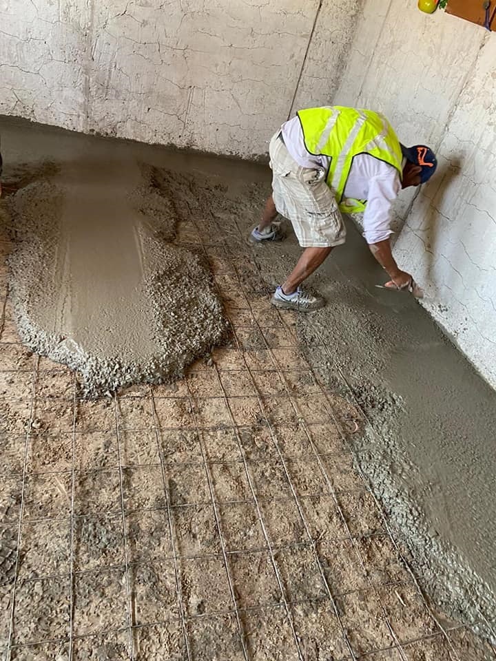 Inician programa de piso firme