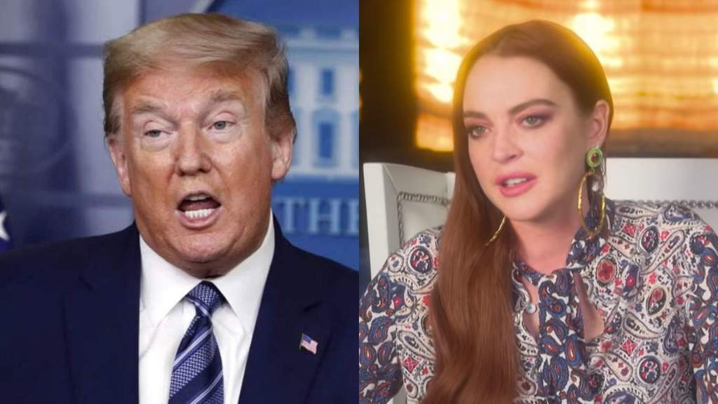 Audio de Donald Trump sobre Lindsay Lohan genera controversia
