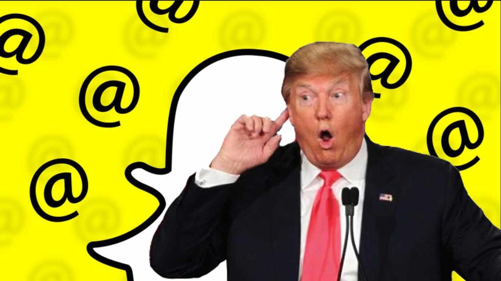 Snapchat dejará de 'promocionar' a Trump en su plataforma
