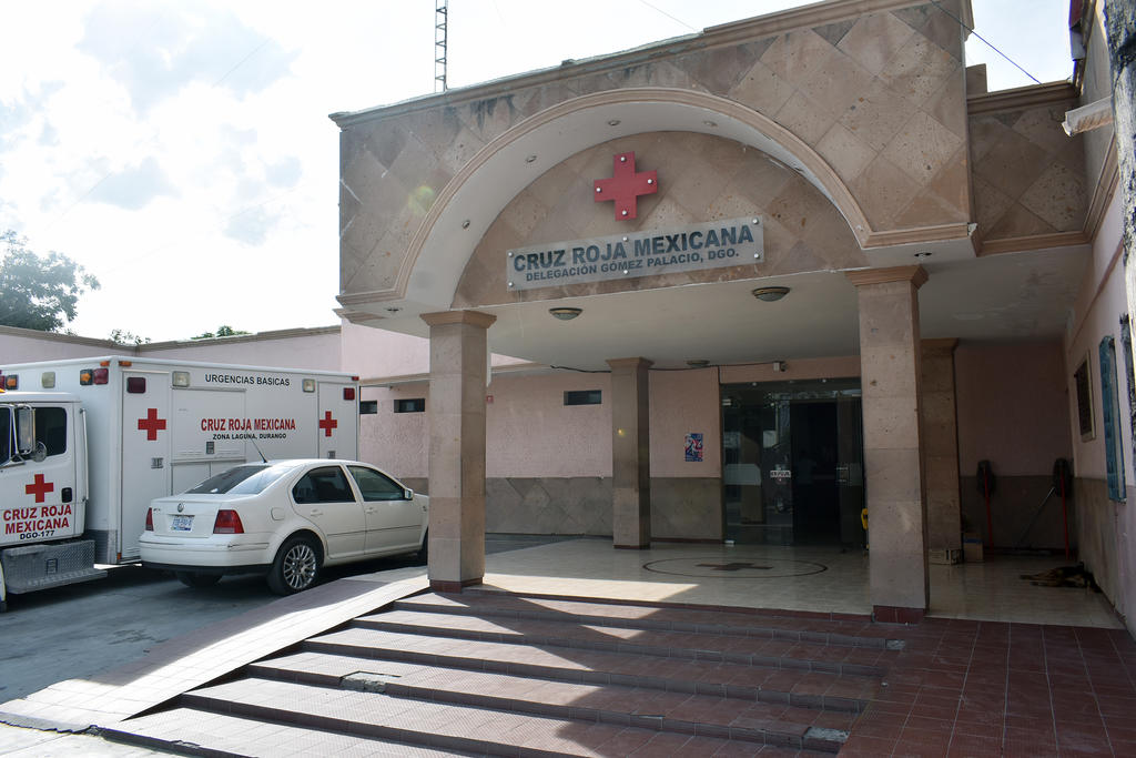 Cruz Roja de Gómez Palacio suma seis casos positivos de COVID-19