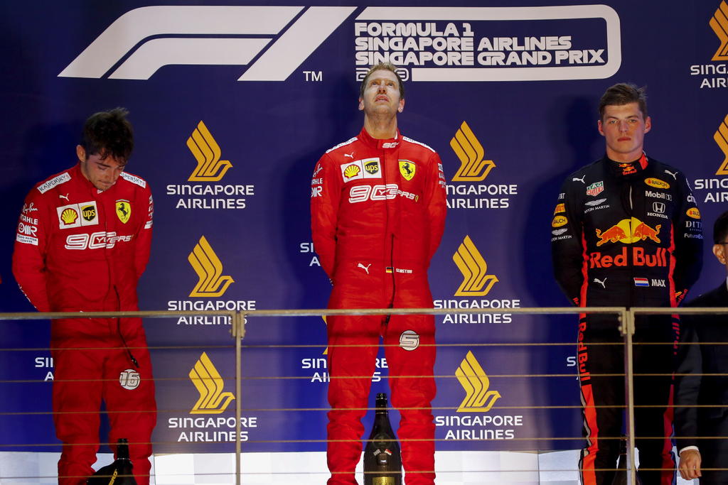 Fórmula 1 elimina ceremonia de premiación en el podio por el COVID-19