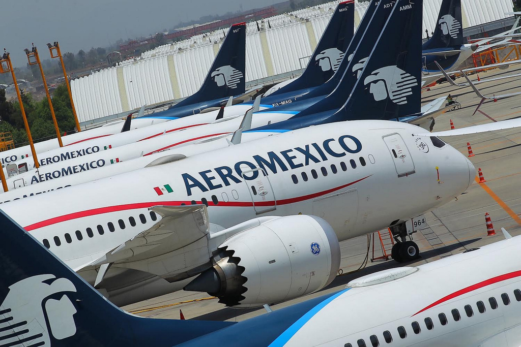 En peligro, líneas aéreas de México
